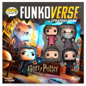 Juego mesa POP Funkoverse Harry Potter 4fig Ingles